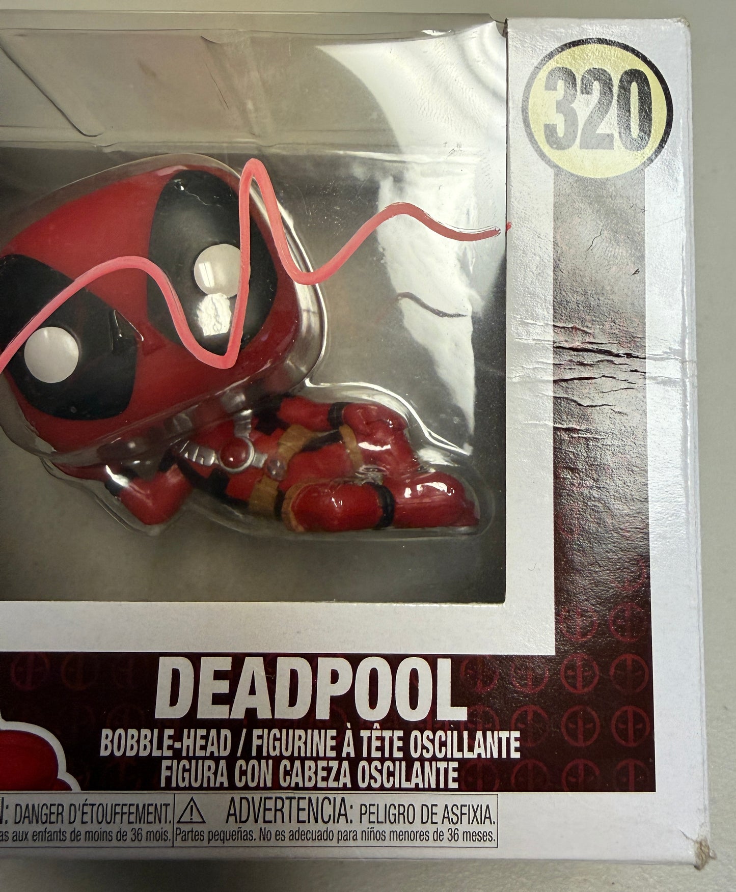 
                  
                    Ryan Reynolds as Deadpool in Deadpool Signed Funko POP! #320
                  
                