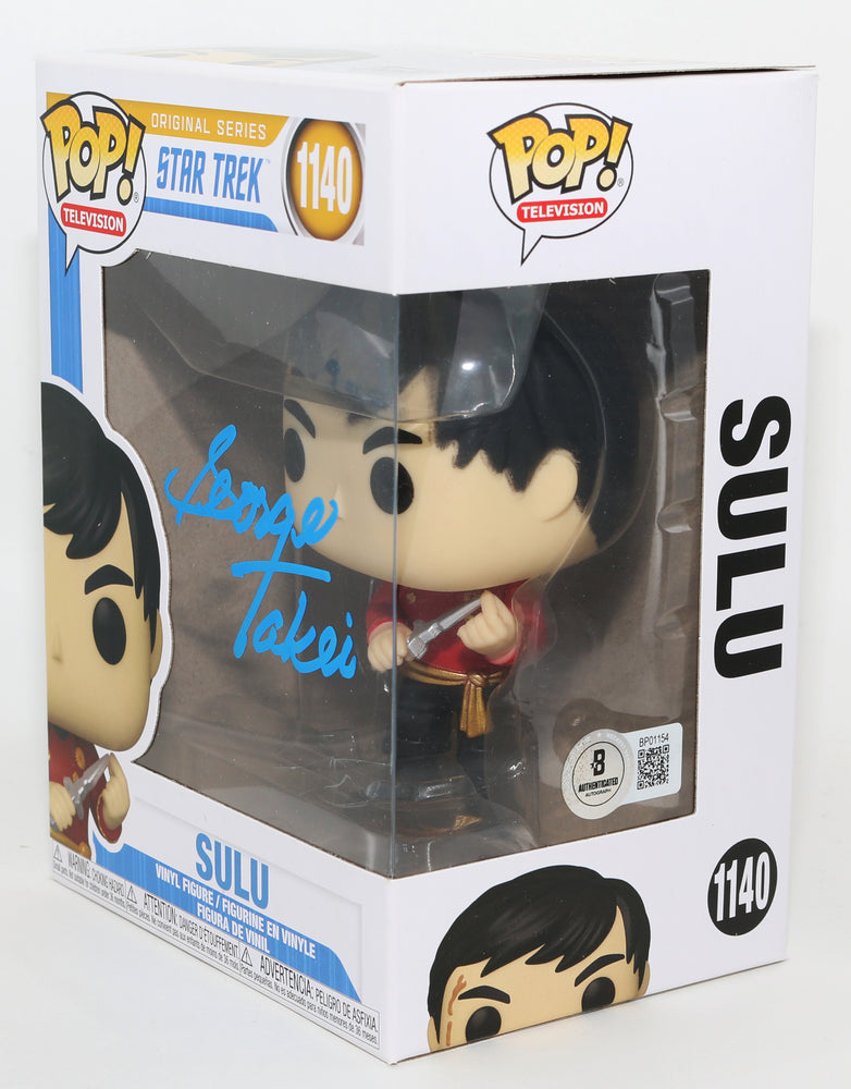 
                  
                    George Takei as Sulu in Star Trek The Original Series (Beckett) Signed Funko POP! #1140
                  
                
