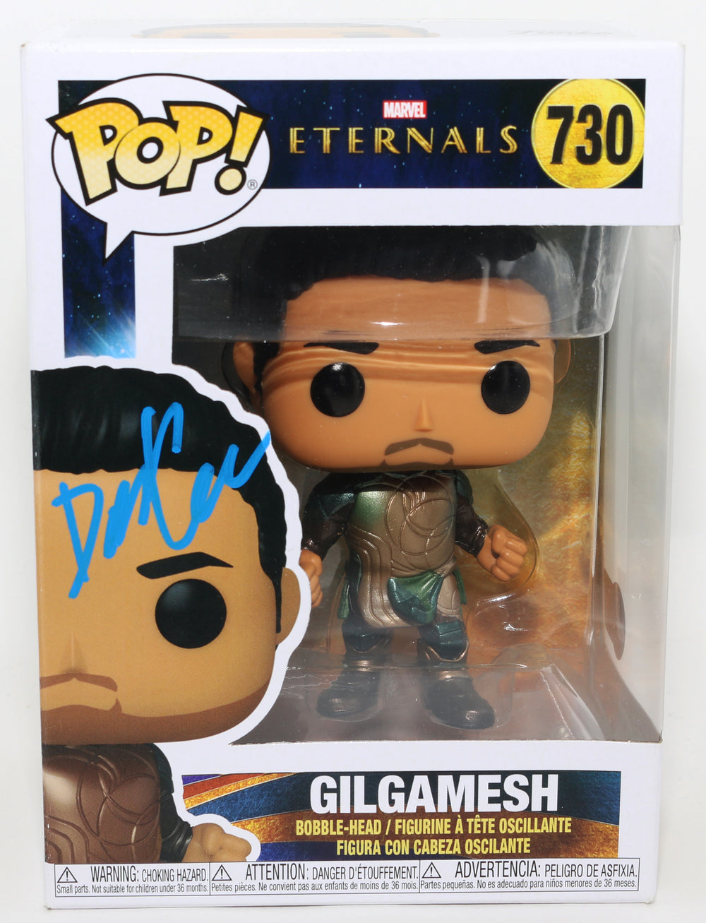 Don Lee as Gilgamesh in Eternals (Beckett) Signed Funko POP! #730