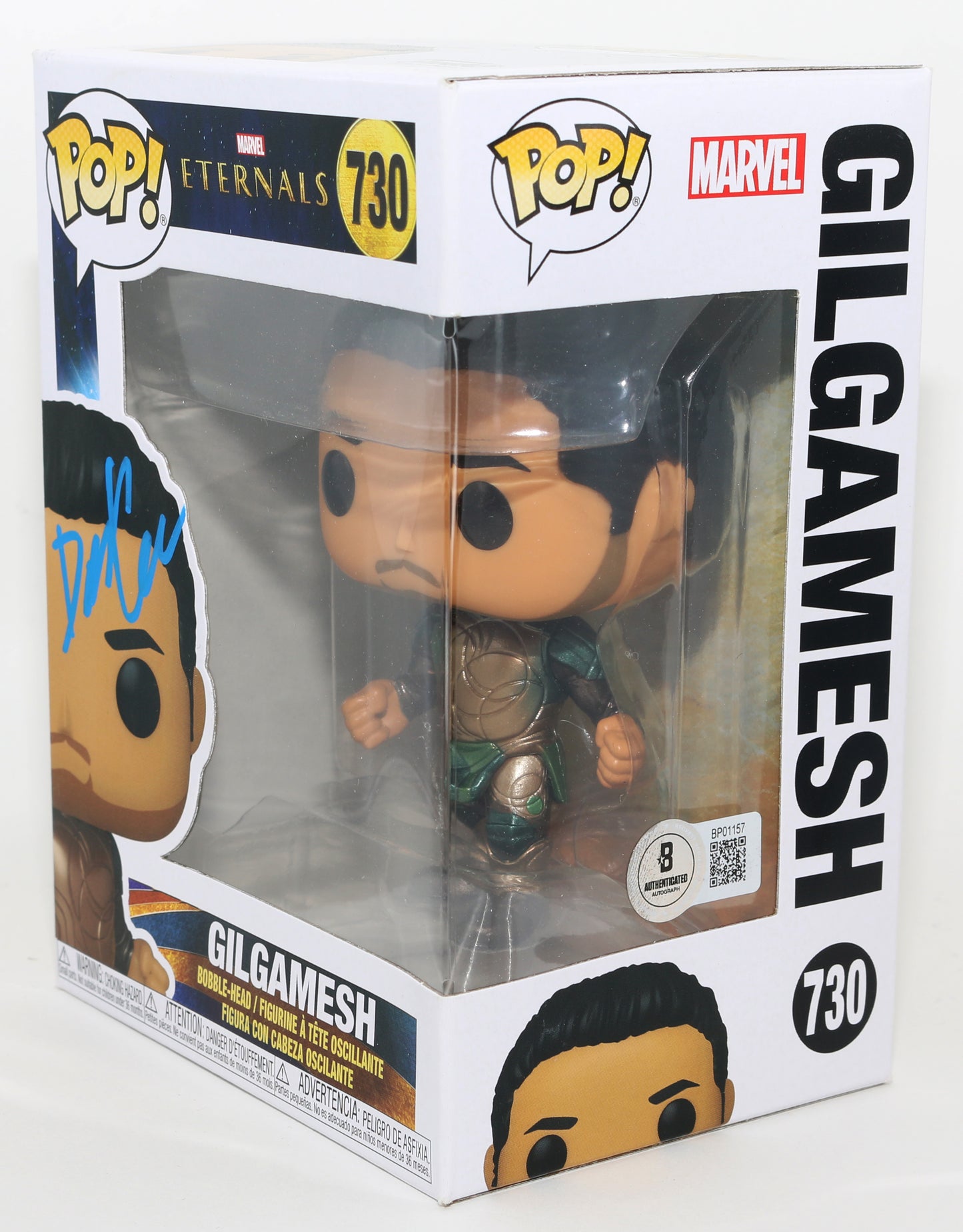 
                  
                    Don Lee as Gilgamesh in Eternals (Beckett) Signed Funko POP! #730
                  
                