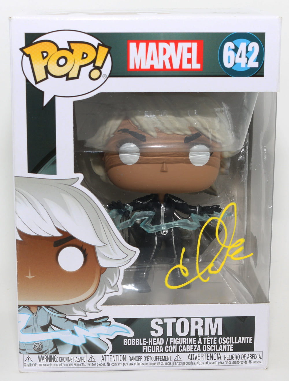 Halle Berry as Storm in X-Men (Beckett) Signed Funko POP! #642