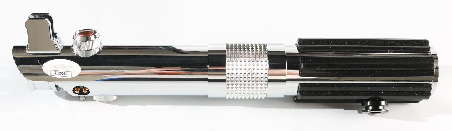 
                  
                    Anakin Skywalker from Star Wars Prop Replica Lightsaber (JSA) Signed by Hayden Christensen with Character Name
                  
                