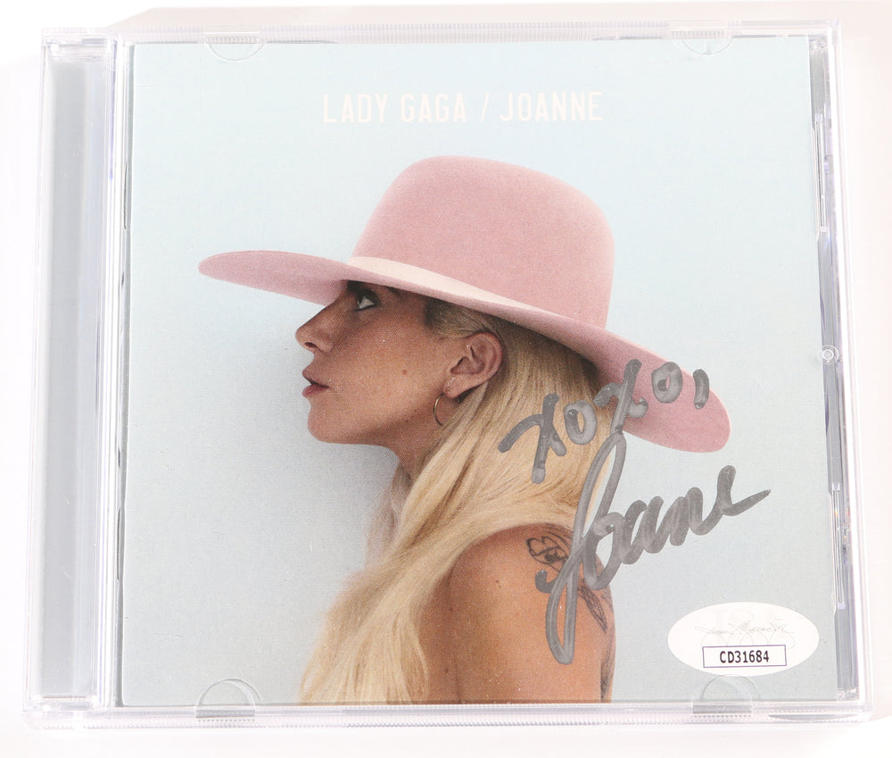 Joanne CD Album with Cover (JSA) Signed by Lady Gaga