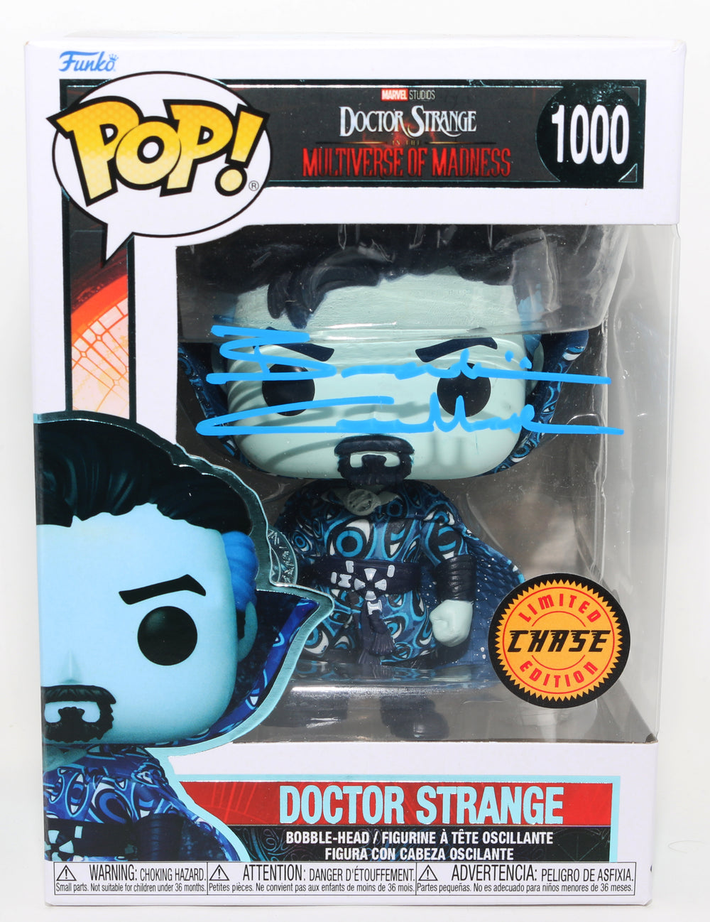 Benedict Cumberbatch as Doctor Strange in Doctor Strange in the Multiverse of Madness Chase (Beckett) Signed Funko POP! #1000