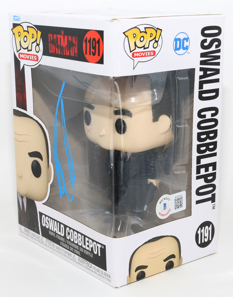 
                  
                    Colin Farrell as Oswald Cobblepot in The Batman (Beckett) Signed Funko POP! #1191
                  
                