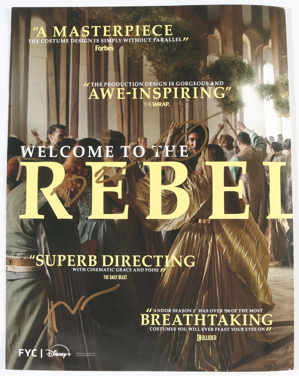 Star Wars: Andor Emmy 'For Your Consideration' Foldout Signed by Creat ...