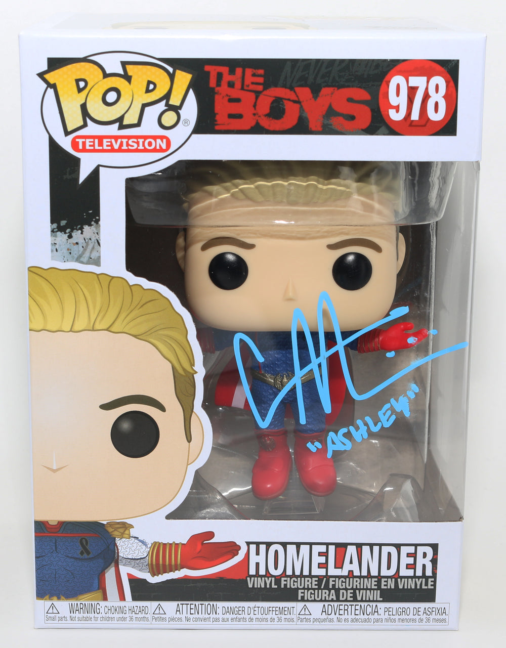 Colby Minifie as Ashley Barrett in The Boys Signed Funko POP! #978