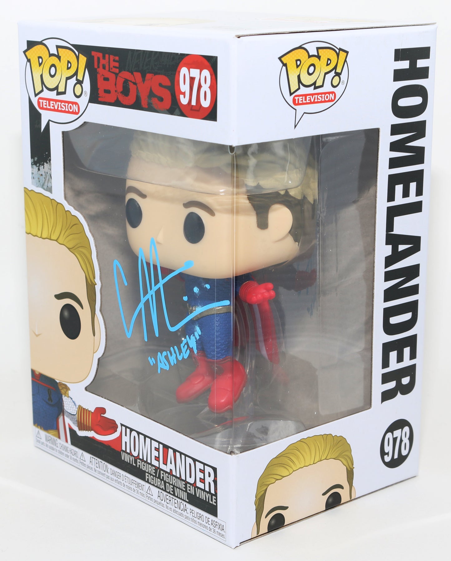 
                  
                    Colby Minifie as Ashley Barrett in The Boys Signed Funko POP! #978
                  
                