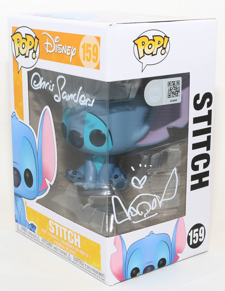 
                  
                    Chris Sanders Creator & Voice Actor of Stitch in Disney's Lilo & Stitch (SWAU) Signed Funko POP! #159 with Drawing
                  
                