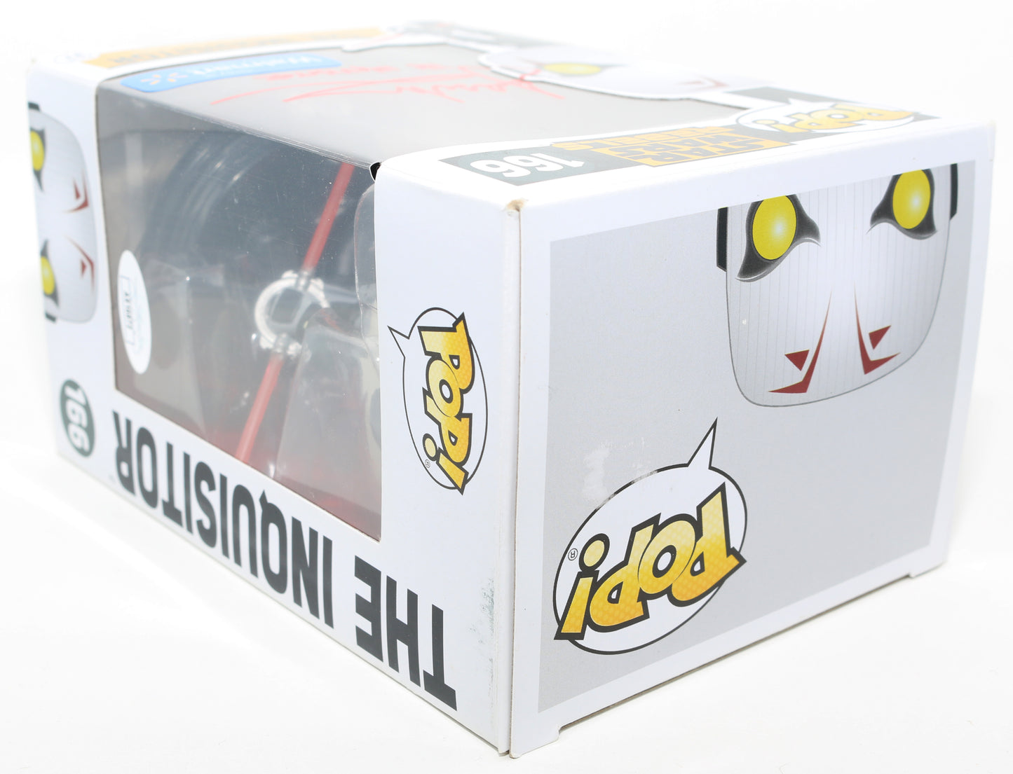 
                  
                    Jason Isaacs as The Inquisitor in Star Wars: Rebels Walmart Exclusive (JSA) Signed Funko POP! #166 with Character Name
                  
                