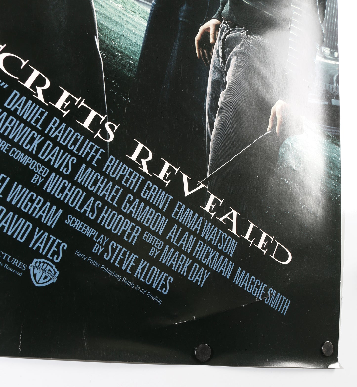 
                  
                    Harry Potter & the Half-Blood Prince 27x40 Poster Cast Signed by Daniel Radcliffe, Emma Watson, & Rupert Grint
                  
                