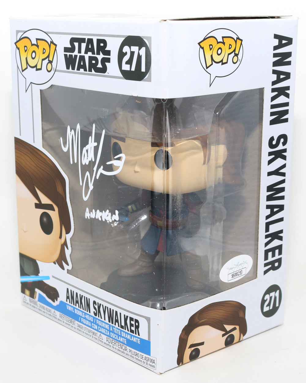 Matt Lanter as Anakin Skywalker in Star Wars: The Clone Wars (JSA