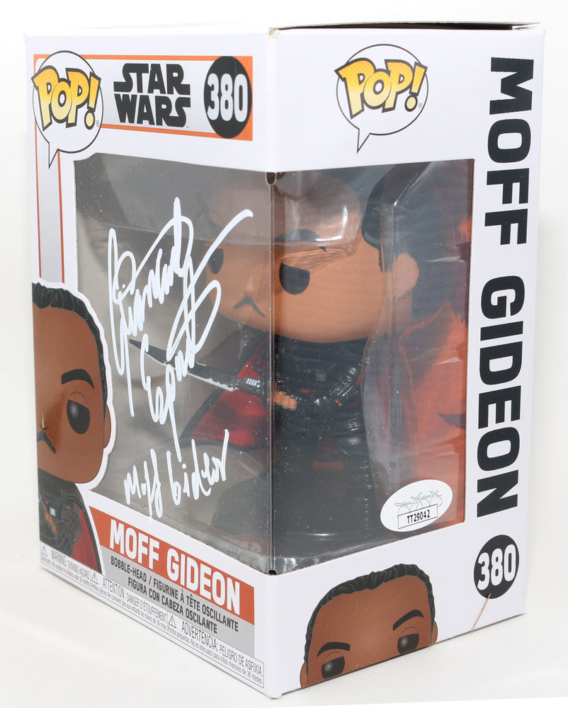 
                  
                    Giancarlo Esposito as Moff Gideon in Star Wars: The Mandalorian (JSA) Signed Funko POP! #380 with Character Name
                  
                