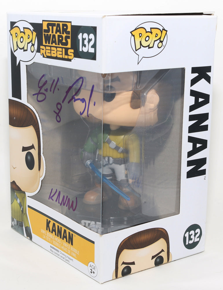 
                  
                    Freddie Prinze Jr. as Kanan in Star Wars: Rebels Signed Funko POP! #132 with Character Name
                  
                