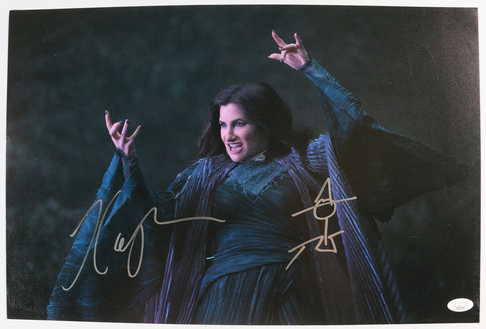 Kathryn Hahn as Agatha Harkness in Agatha All Along Signed 12x18 Photo with Witch Sketch