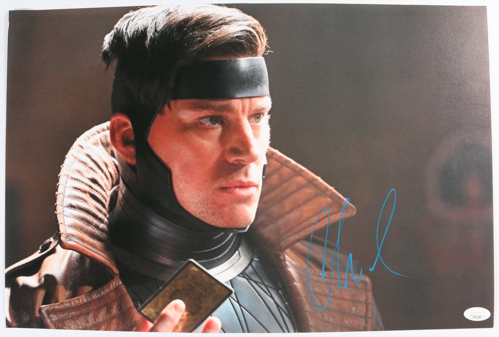 Channing Tatum as Remy LeBeau / Gambit in Deadpool & Wolverine (JSA) Signed 12x18 Photo