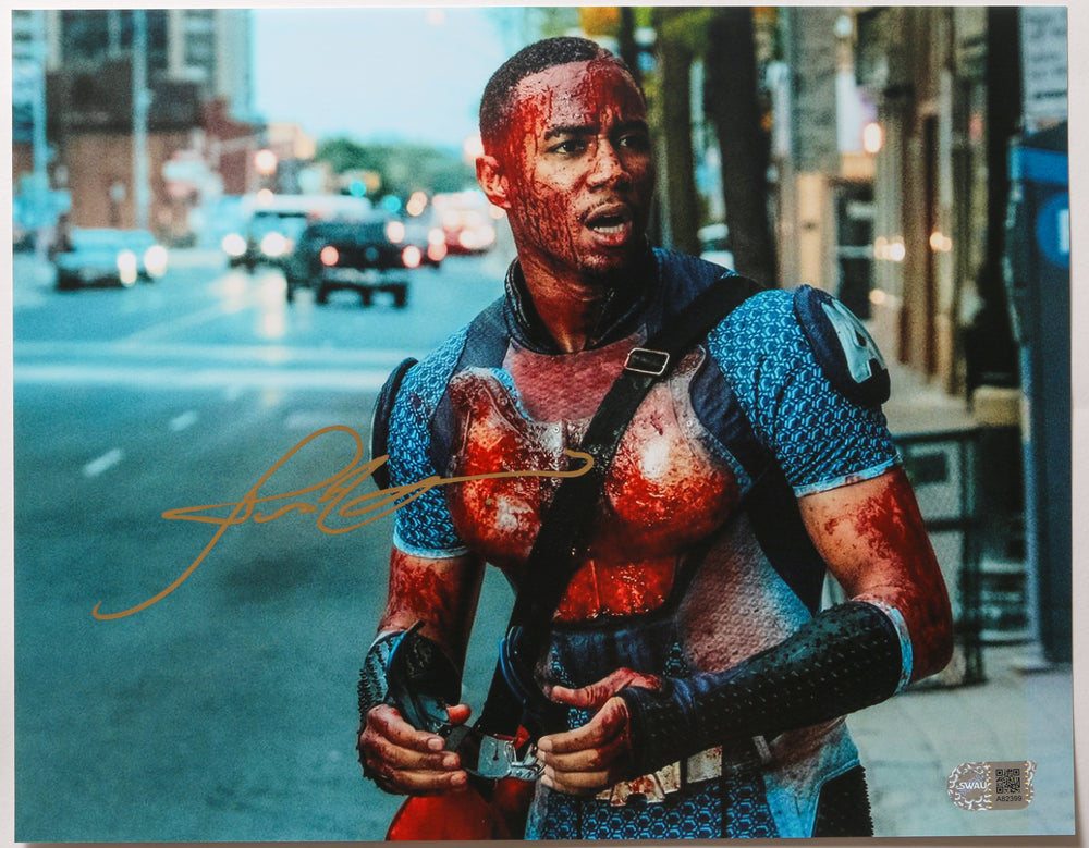 Jessie T. Usher as A-Train in The Boys (SWAU) Signed 16x20 Photo