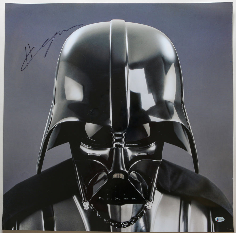 Hayden Christensen as Darth Vader in Star Wars Signed 24x24 Poster