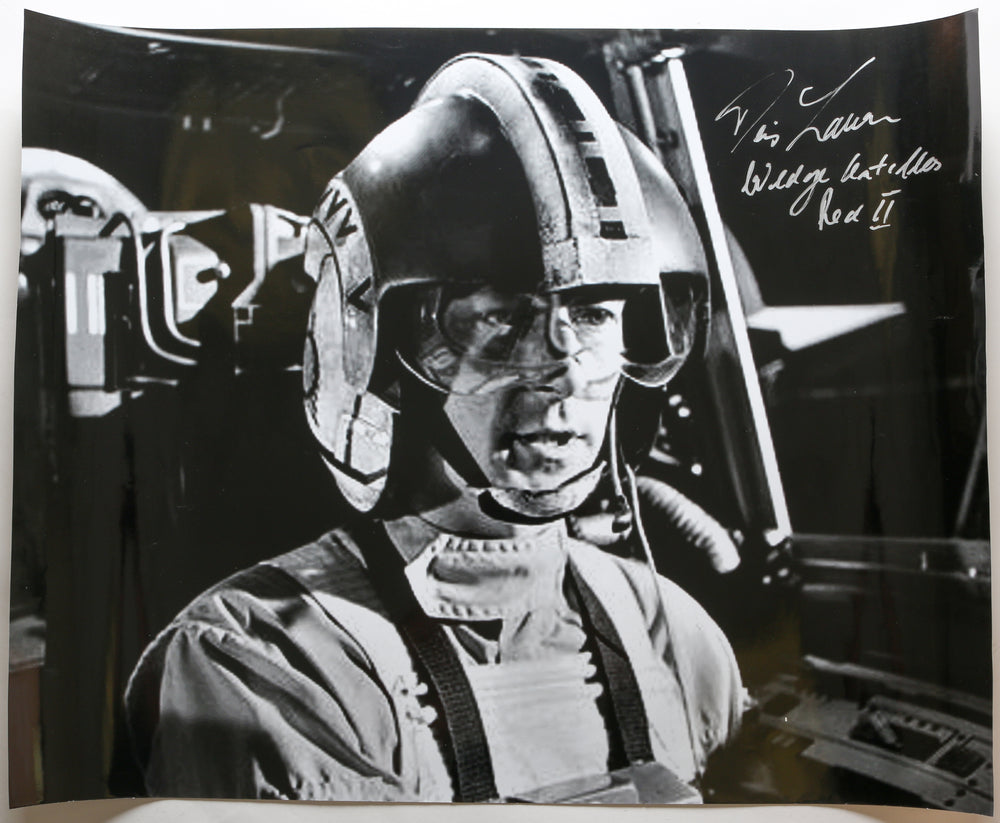 Denis Lawson as Wedge Antilles in Star Wars: A New Hope Signed 24x30 Poster