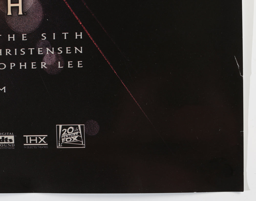 
                  
                    Natalie Portman as Padme Amidala in Star Wars Episode III: Revenge of the Sith (SWAU) Signed 27x40 Poster with Character Name
                  
                