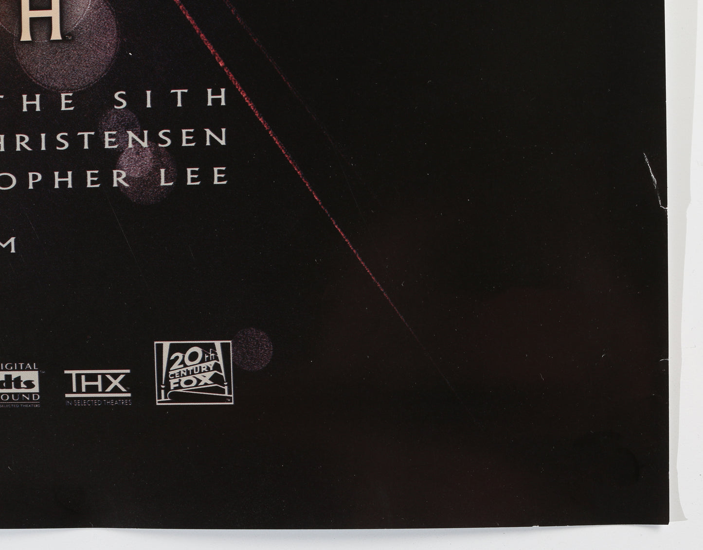 
                  
                    Natalie Portman as Padme Amidala in Star Wars Episode III: Revenge of the Sith (SWAU) Signed 27x40 Poster with Character Name
                  
                