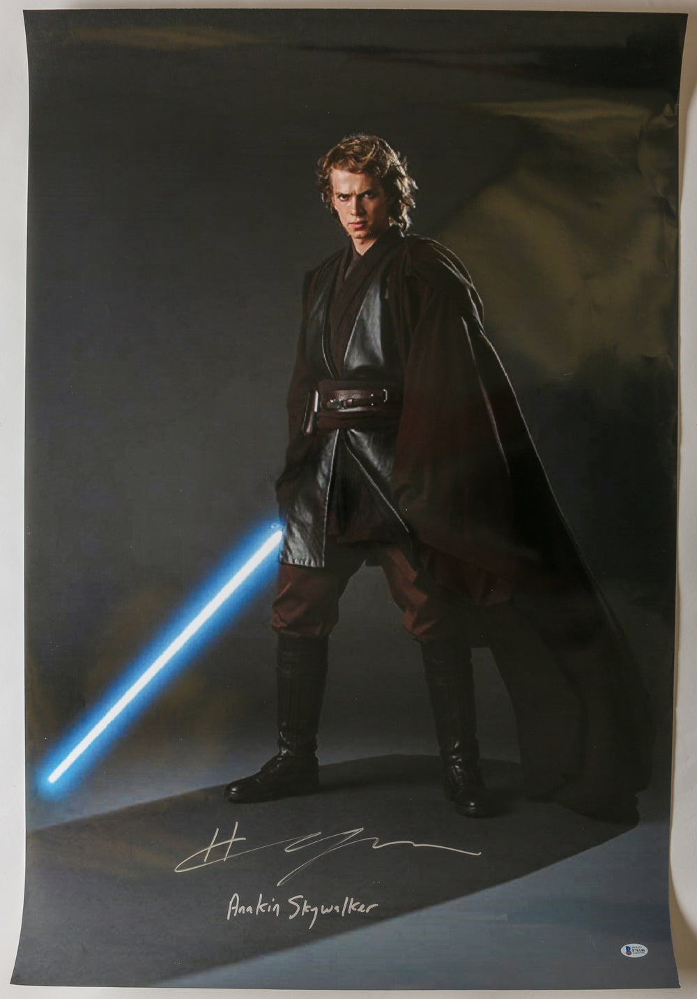 Hayden Christensen as Anakin Skywalker in Star Wars Episode III: Revenge of the Sith Signed 24x36 Poster with Character Name