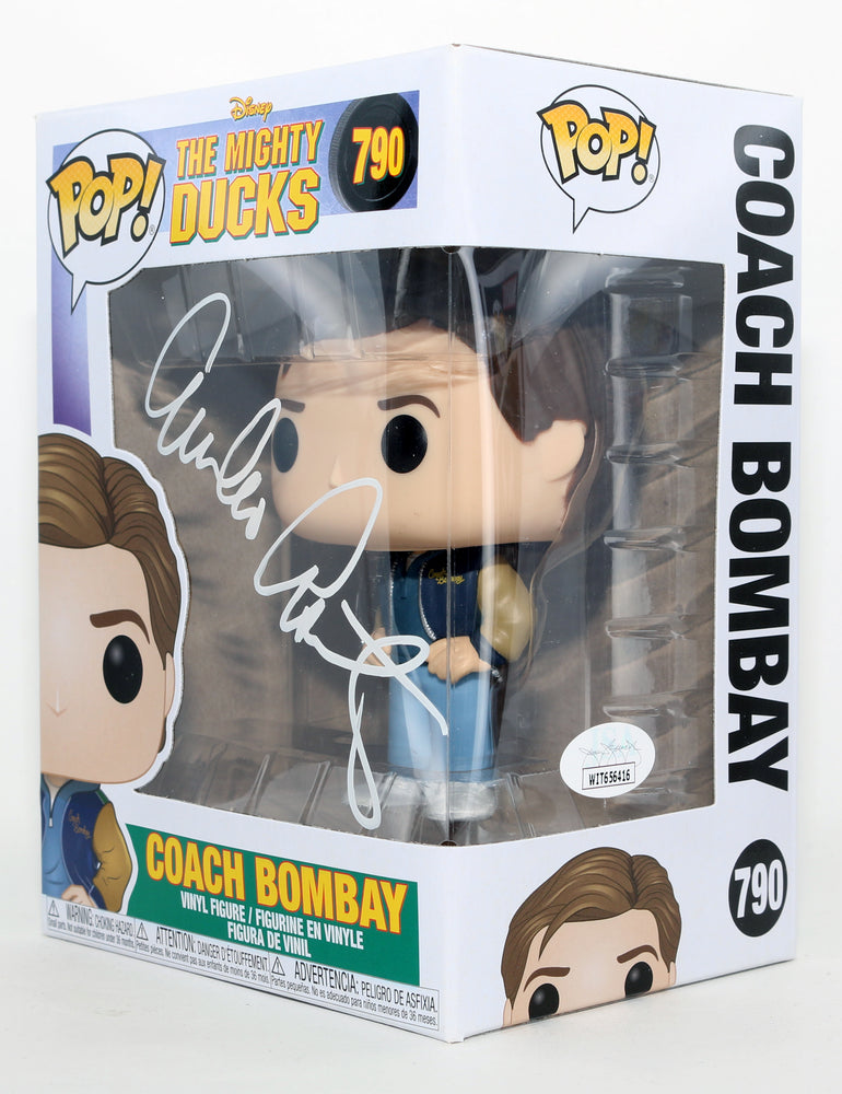 
                  
                    Emilio Estevez as Coach Bombay in The Mighty Ducks (JSA) Signed Funko POP! #790
                  
                