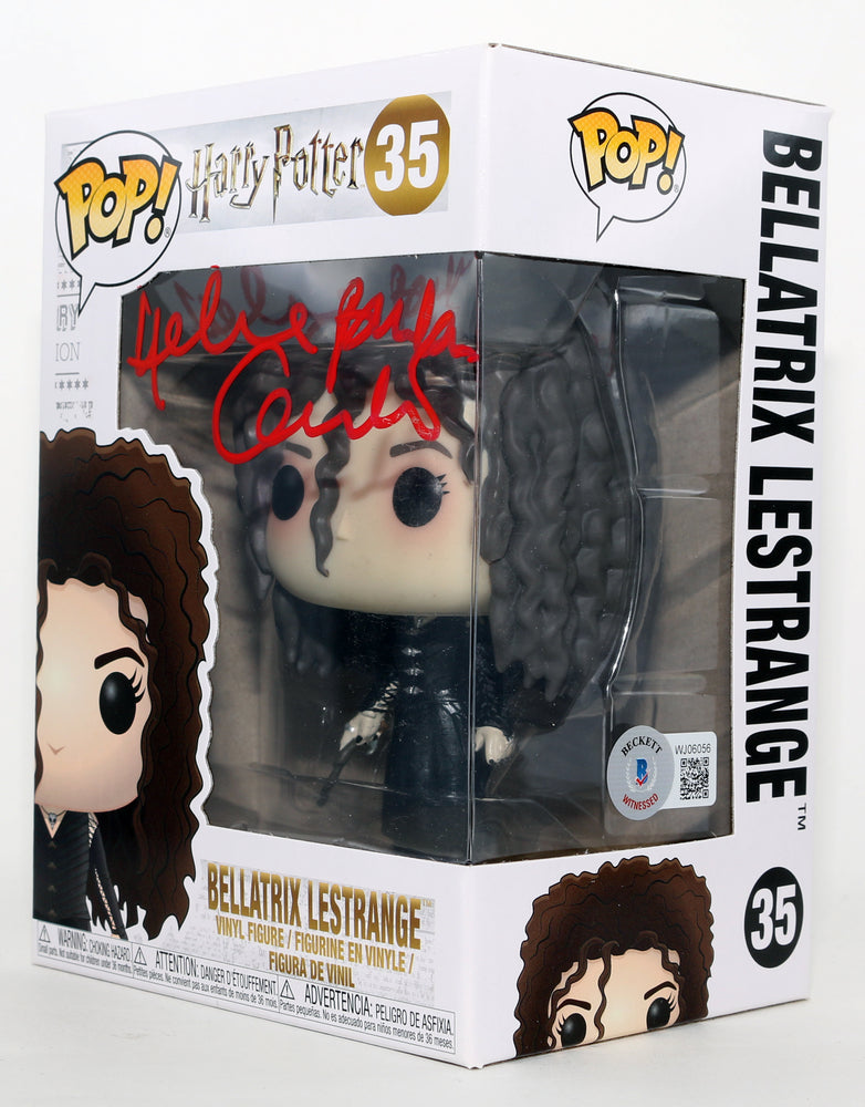 
                  
                    Helena Bonham Carter as Bellatrix LeStrange [Black Dress] in Harry Potter & The Goblet of Fire (Beckett) Signed Funko POP! #35
                  
                