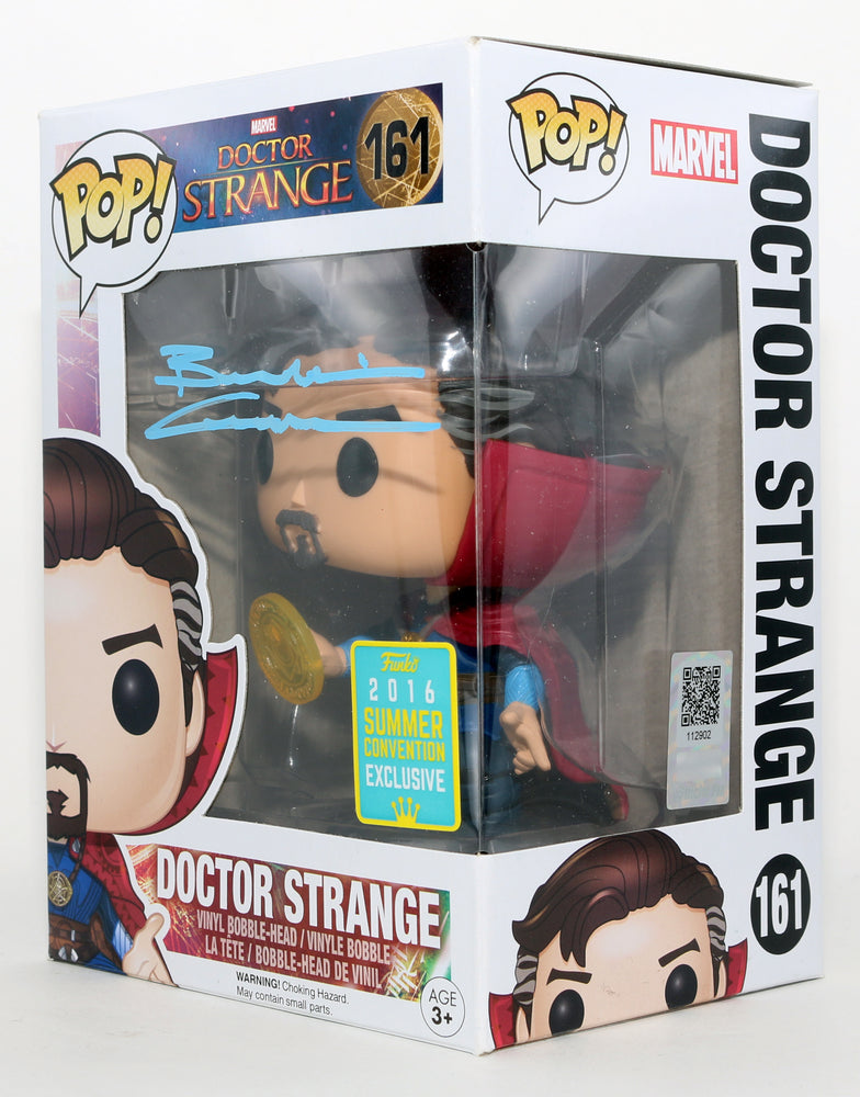 
                  
                    Benedict Cumberbatch as Doctor Strange in Doctor Strange 2016 Summer Convention Exclusive (Official Pix) Signed Funko POP! #161
                  
                