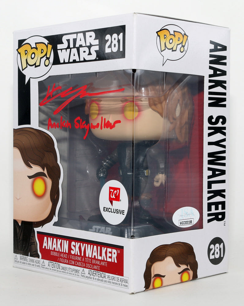 
                  
                    Hayden Christensen as Anakin Skywalker in Star Wars Episode III: Revenge of the Sith Walgreen's Exclusive (JSA) Signed Funko POP!  #281 With Character Name
                  
                