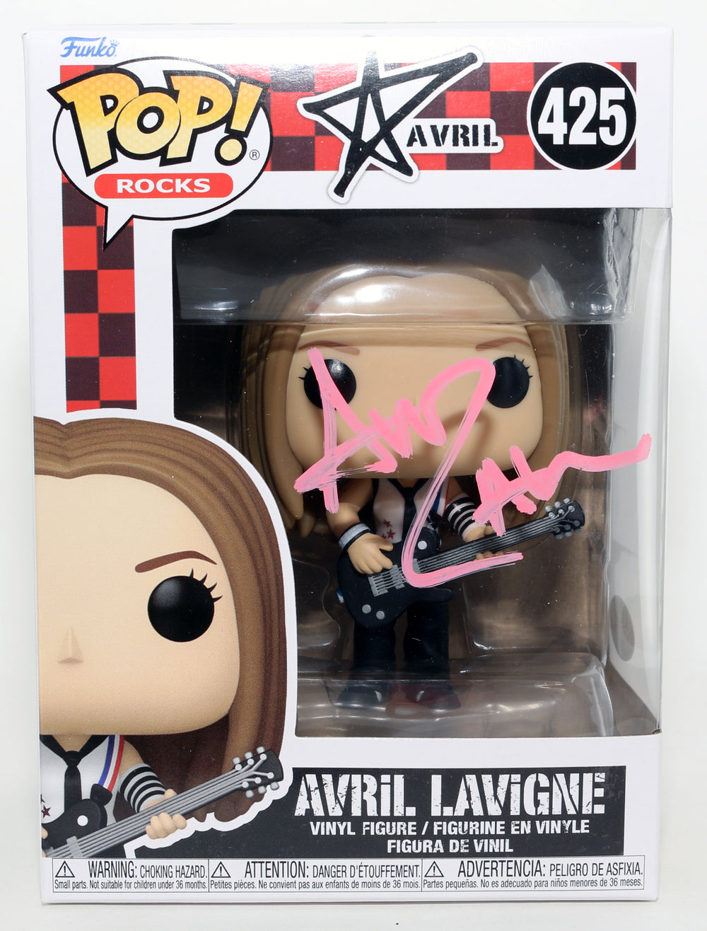 Avril Lavigne Singer & Songwriter (JSA) Signed Funko POP! #425