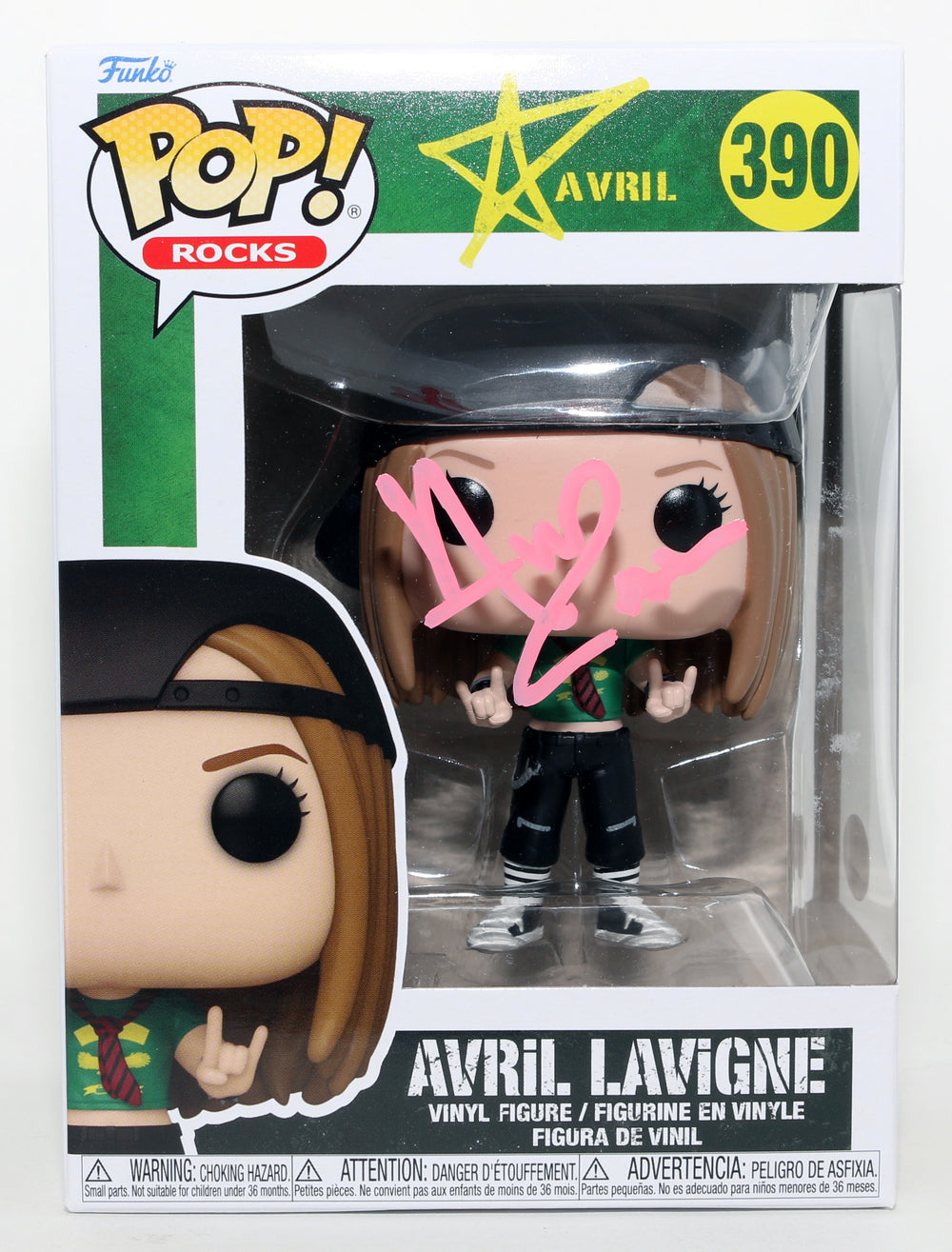 Avril Lavigne Singer & Songwriter (JSA) Signed Funko POP! #390
