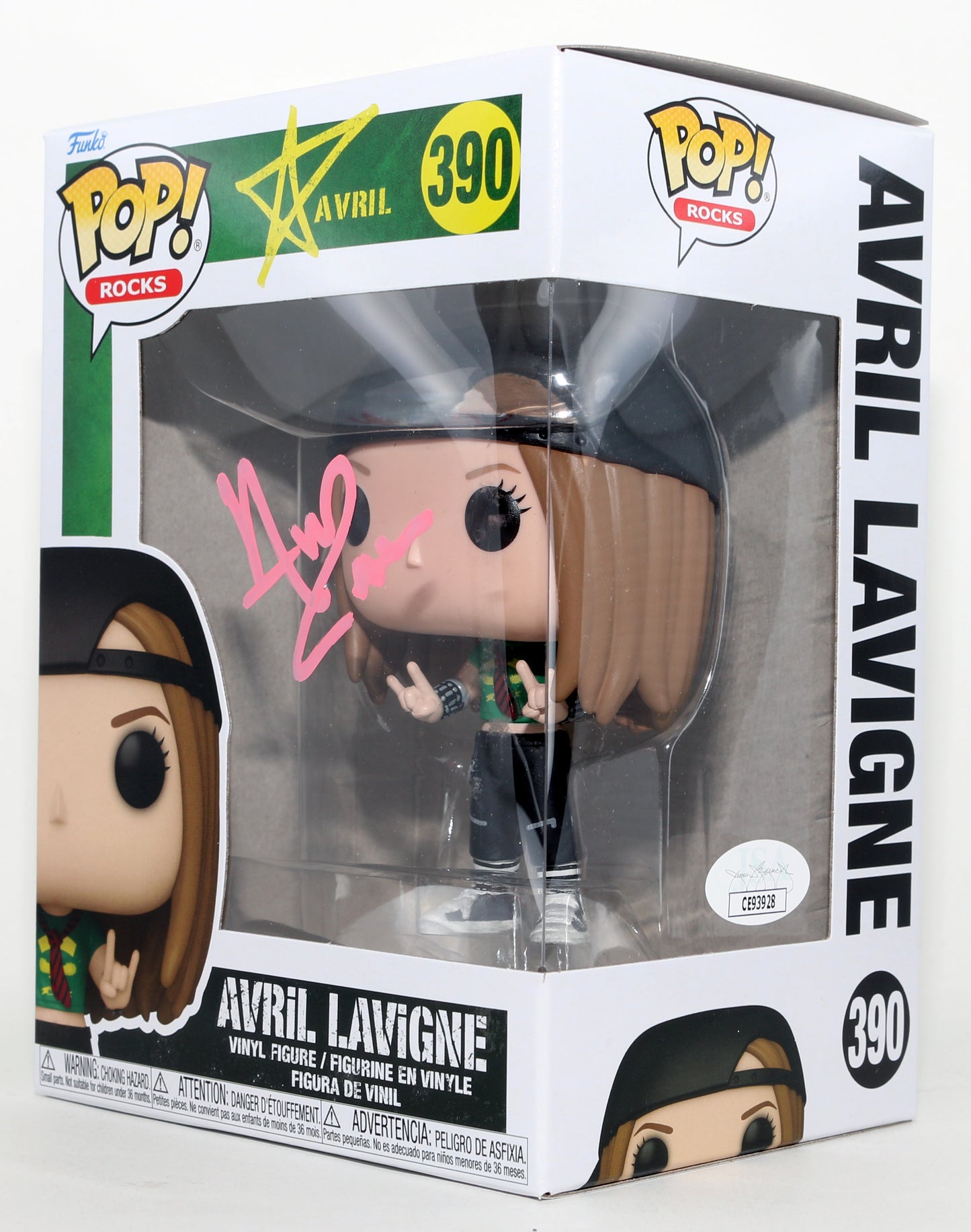 
                  
                    Avril Lavigne Singer & Songwriter (JSA) Signed Funko POP! #390
                  
                