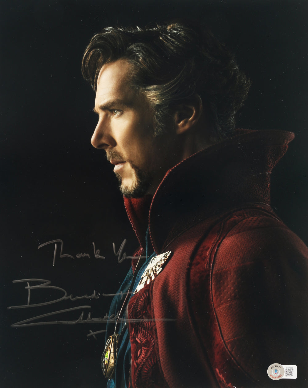 Benedict Cumberbatch as Doctor Strange in Doctor Strange (Beckett) Signed 11x14 Photo