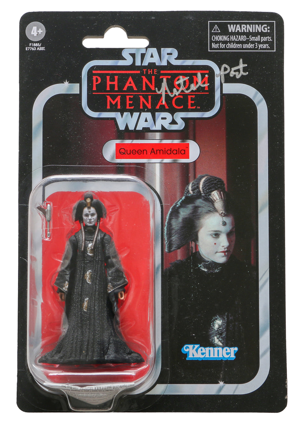 Natalie Portman as Queen Amidala in Star Wars Episode I: The Phantom Menace (SWAU) Signed Action Figure