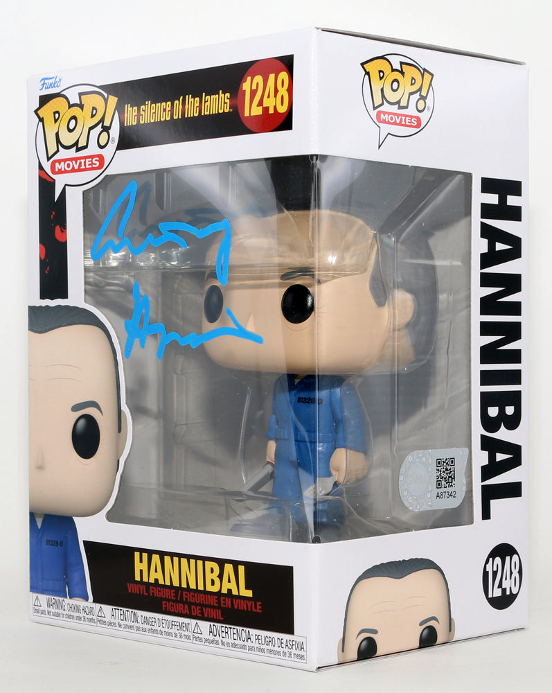 
                  
                    Anthony Hopkins as Hannibal Lecter [Blue Jumpsuit] The Silence of the Lambs (SWAU) Signed Funko POP! #1248
                  
                