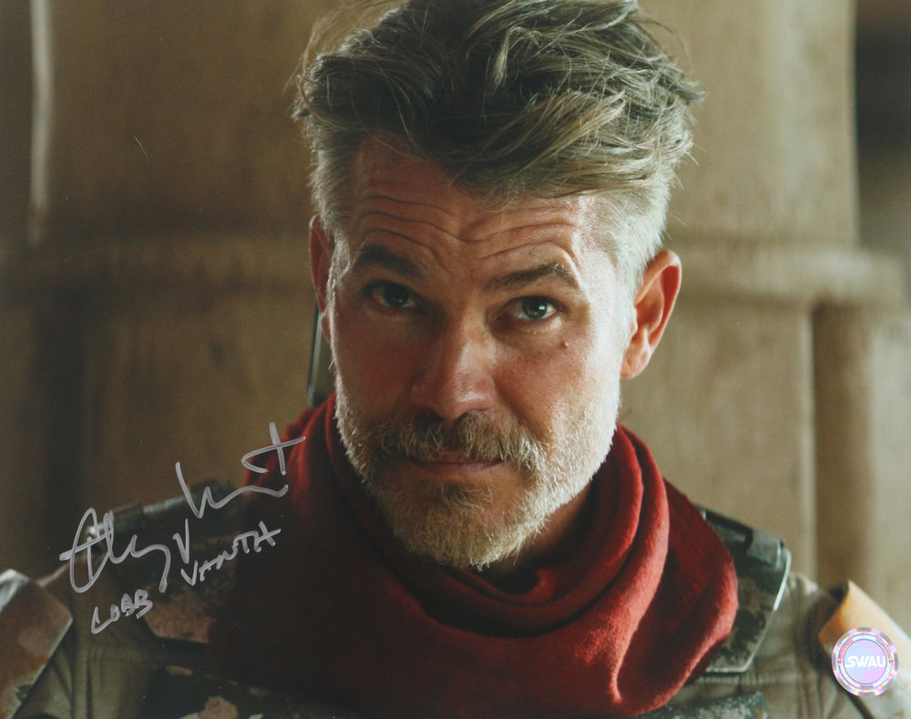 Timothy Olyphant as Cobb Vanth in Star Wars: The Mandalorian (SWAU) Signed 11x14 Photo with Character Name