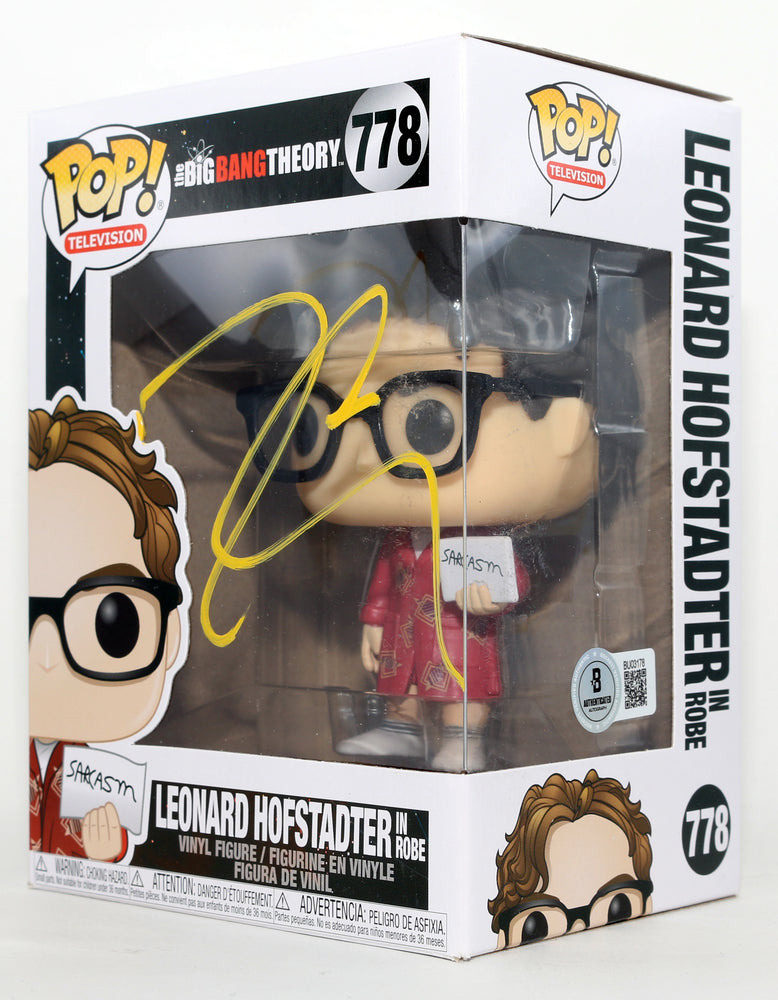 
                  
                    Johnny Galecki as Leonard Hofstadter [Robe] in The Big Bang Theory (Beckett) Signed Funko POP! #778
                  
                