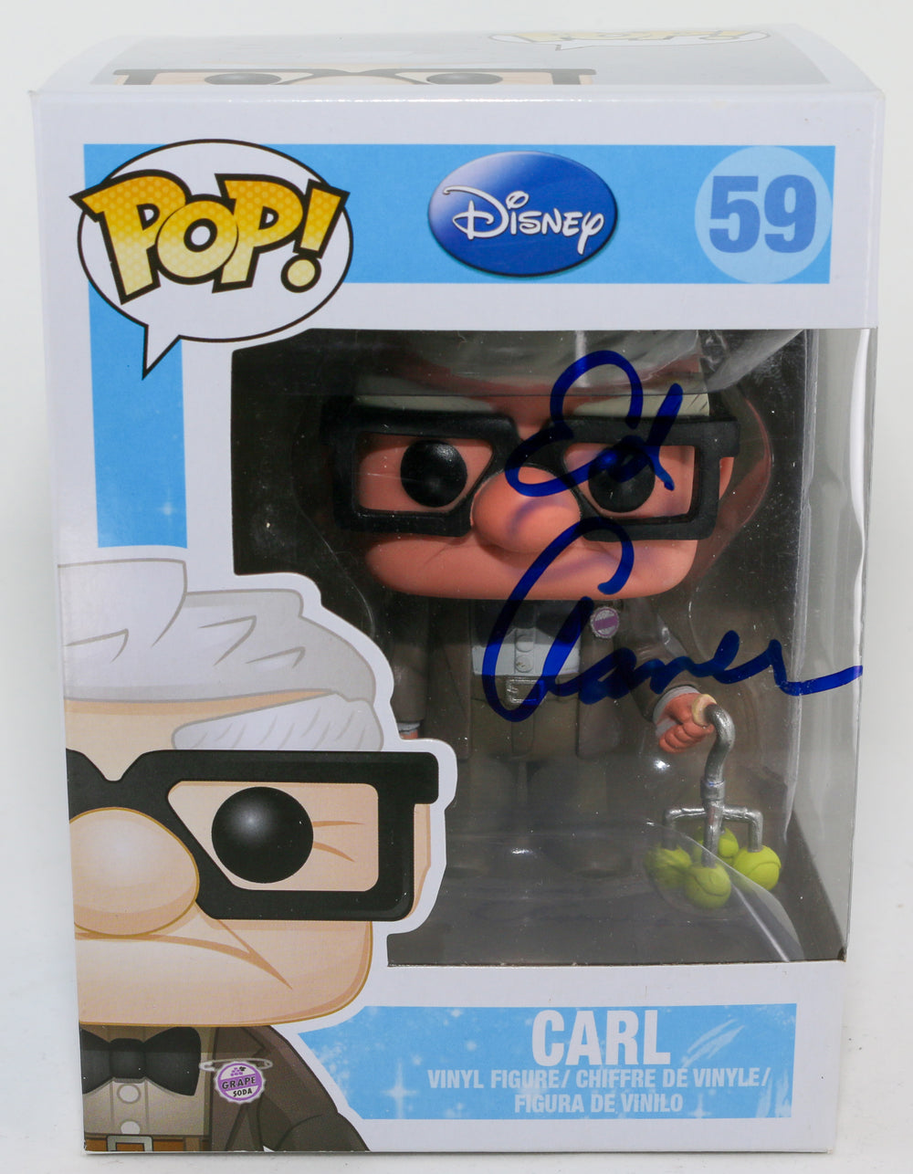Ed Asner as Carl Fredricksen in Disney Pixar's Up Signed POP! Funko #59
