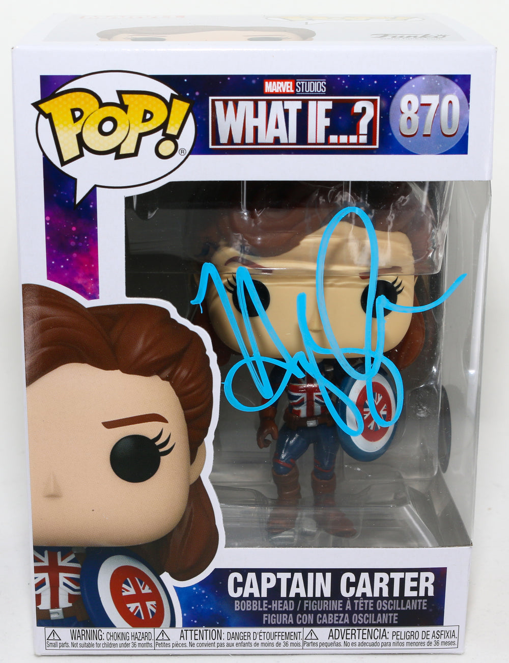 Hayley Atwell as Captain Carter in Marvel's What If...? (SWAU) Signed POP! Funko