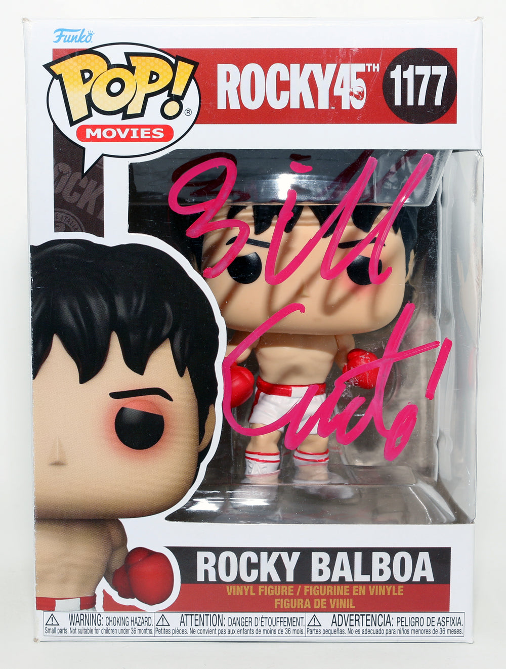 Bill Conti Composer for Rocky Signed Funko POP! #1177