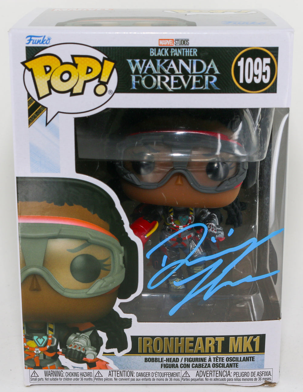 Dominique Thorne as Riri Williams / Ironheart in Black Panther: Wakanda Forever (SWAU) Signed POP! Funko #1095