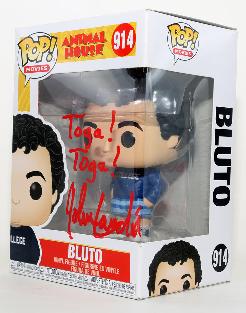 
                  
                    John Landis as Director of Animal House Signed Funko POP! #914 with Quote
                  
                