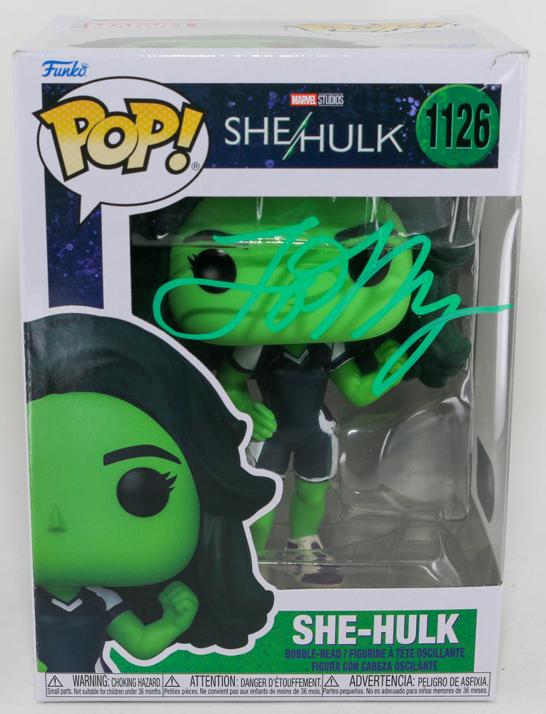 
                  
                    Tatiana Maslany as She-Hulk in She-Hulk (SWAU) Signed POP! Funko
                  
                