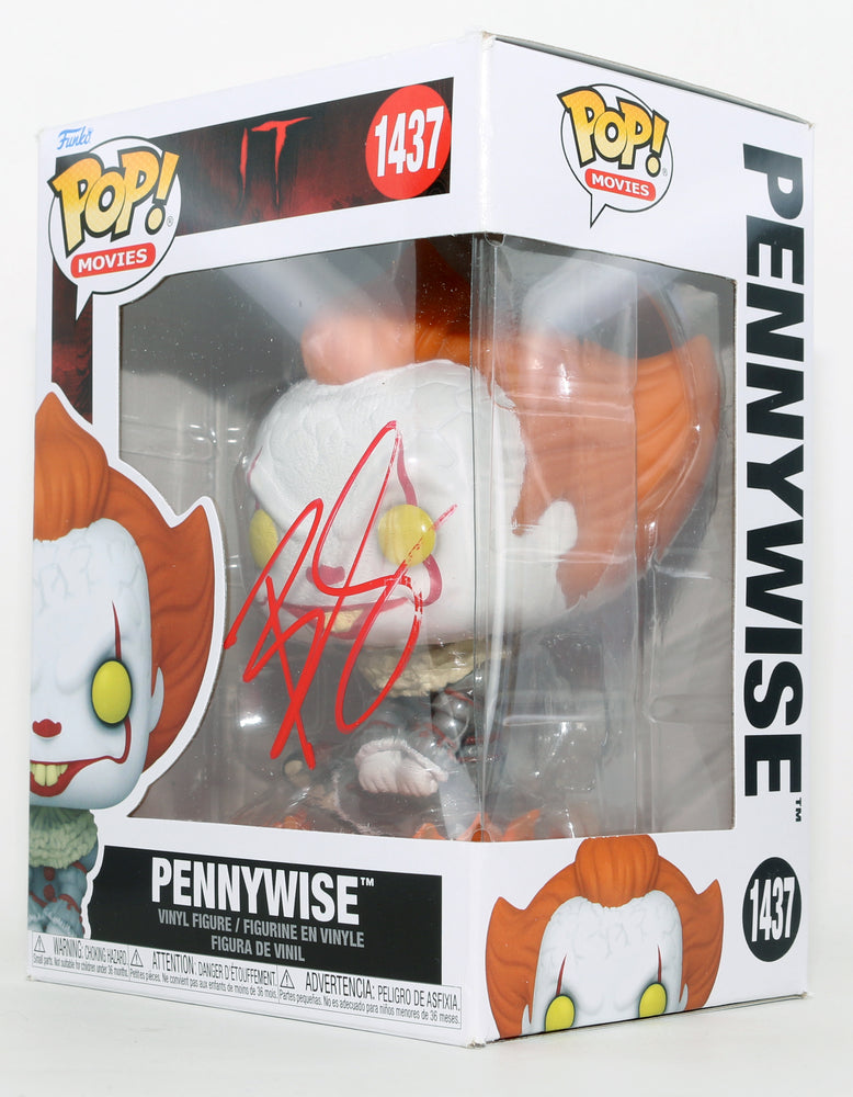 
                  
                    Bill Skarsgård as Pennywise in It Signed Funko POP! #1437
                  
                