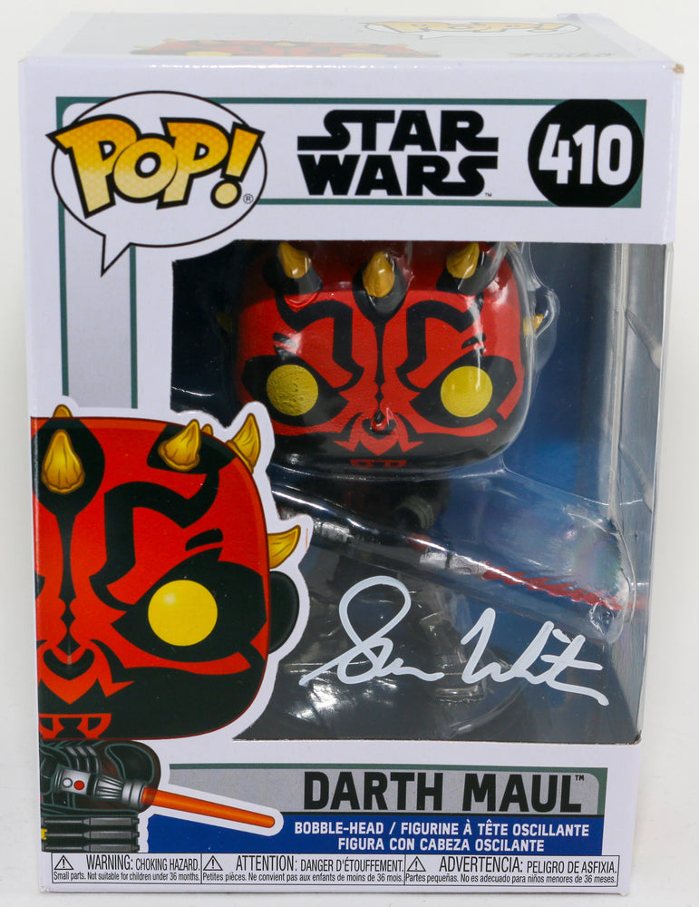 
                  
                    Sam Witwer as Darth Maul in Star Wars: The Clone Wars (SWAU) Signed POP! Funko with Quote
                  
                