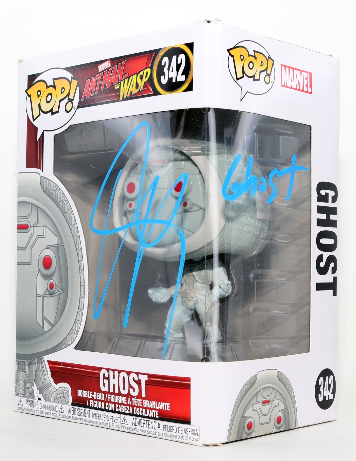 
                  
                    Hannah John-Kamen as Ghost in Ant-Man & The Wasp Signed Funko POP! #342 with Character Name
                  
                