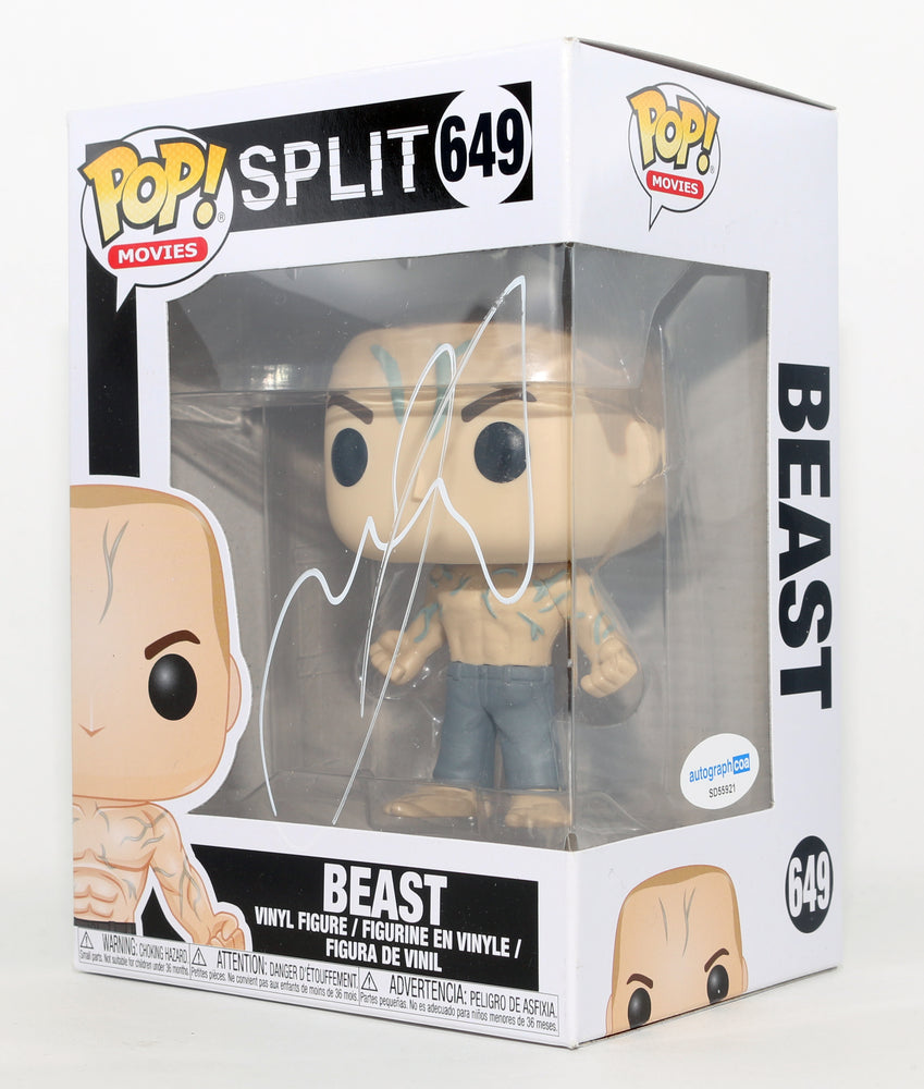 
                  
                    James McAvoy as The Beast in Split (JSA) Signed Funko POP! #649
                  
                