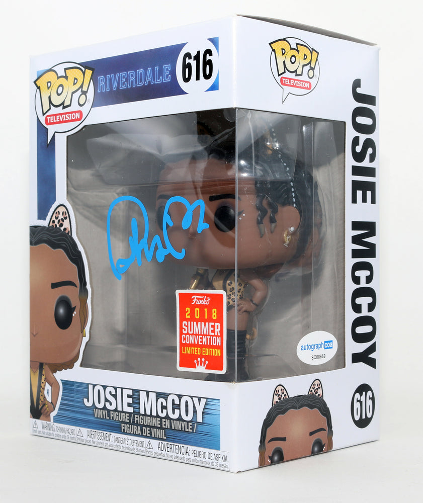 
                  
                    Ashleigh Murray as Josie McCoy in Riverdale 2018 Summer Convention Limited Edition Signed Funko POP! #616
                  
                
