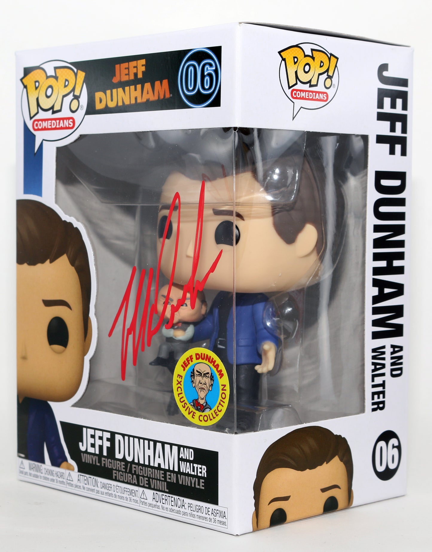 
                  
                    Jeff Dunham Comedian & Actor Store Exclusive Signed Funko POP! #06
                  
                